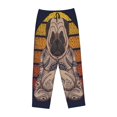 thumbnail image 6 of Uemuo Pug dog Yoga Pattern Women's Wide Leg Palazzo Lounge Pants with Pockets Light Weight Loose Comfy Casual Pajama Pants-X-Large, 6 of 9