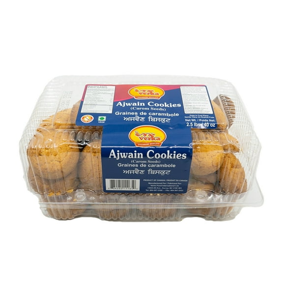 Verka Ajwain Cookies, 2.5 lbs