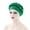 Green, variant on LEKODE Winter Hat Skull Caps for Women Women Beanie Silk Turban for Men Turbin Womens Hair Towel Head Wrap for Men Black One Size