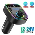 thumbnail image 2 of Kit de Voiture Émetteur FM Bluetooth Mains Libres Radio Lecteur MP3, 2 of 7
