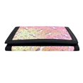 thumbnail image 5 of FUIALDOLG Polyester Children's Wallet with Foldable Slim Kids Trifold Wallet for Outdoor, Pink Unicorn Rainbow Print Trifold Card Wallet, 5 of 7