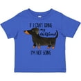 thumbnail image 3 of Inktastic If I Can't Bring My Dachshund, I'm Not Going Boys or Girls Toddler T-Shirt, 3 of 5