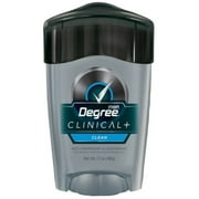 Degree Men Clinical + Anti-Perspirant & Deodorant, Clean 1.70 oz (Pack of 3)