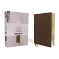 thumbnail image 2 of Nasb, Thinline Bible, Large Print, Passaggio Setting, Leathersoft, Brown, Red Letter, 1995 Text, Comfort Print: Elegantl, (Hardcover), 2 of 2