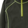 thumbnail image 4 of Boys Half Zip Pullover Thermal Long Sleeve Sweatshirt, Quarter Zip Mock Neck Top, Kids Athletic Winter Clothes 5-14Y, 4 of 8