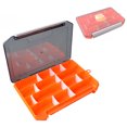 thumbnail image 1 of Caja de aparejos de pesca Bandejas de almacenamiento con divisores extraíbles Señuelos de pesca, 1 of 8