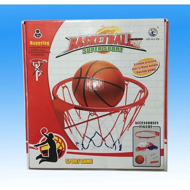 Marco de baloncesto estándar para niños kowtow Bola n.° 5 Bola n.° 7 Tornillo de expansión Juguete de tiro deportivo al aire libre montado en la pared