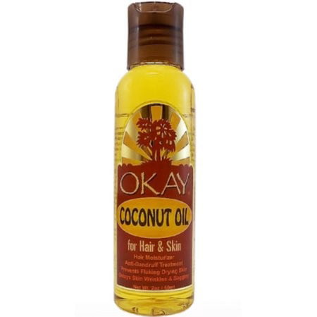 Okay Coconut Oil For Hair & Skin, 2 Oz (Best Way To Use Coconut Oil On Hair)