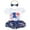 White Star, variant on Sunisery My First 4th of July Outfit Toddler Baby Girl Romper Tops Shorts Independence Day Clothes Set