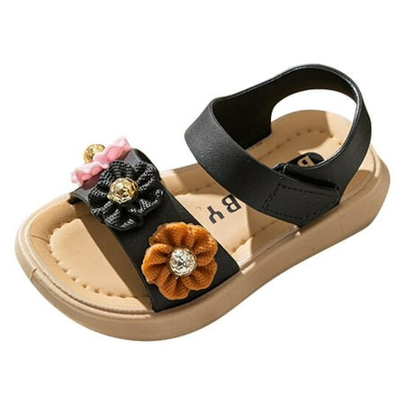 

Little Girl Sandal Children Sandals Thickened Summer Princess Fashion Soft Sole Children Girls Baby Beach Sandals