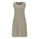 thumbnail image 4 of mfyjkho Vestidos para mujer, Vestido de lino y manga corta liso con escote en V holgado para mujer Vestidos de playa para mujer m, 4 of 6