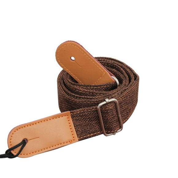 LOVEVER Strap Ukulele Guitar Cotton Leather Mandolin Banjo Ukelele Uke Straps Vintage Soprano Concert Tenor Baritone