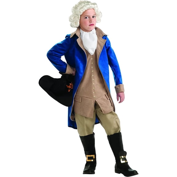 Rubies George Washington Costume for Kids, Boys Medium