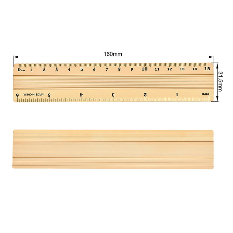 Aluminium Rulers, 300mm 12 Inch Architectural Scale Ruler, Professional  Measuring Ruler for Blueprint Draft, Gold Tone 