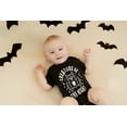 thumbnail image 4 of Creature of The Night Baby Bodysuit Funny Cute Halloween Bat Graphic Jumper for Infants, 4 of 8