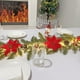 thumbnail image 5 of First-Class Red Christmas Flower Lantern Needle Led Light String Artificial Flower Christmas Rattan Light String, 5 of 6