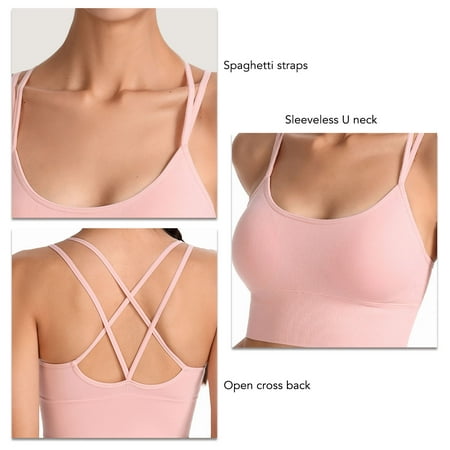 

Shockproof Sports Stabilize Waist Light Stretchy Sleeveless Yoga Running U Neck Comfortable For Daily Wear White Green Blue Black Coralito Light Pink Gray Purple