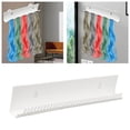 thumbnail image 1 of Langgg Support de Rangement pour Extensions de Cheveux Salon de Coiffure Spa Blanc, 1 of 9