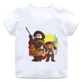 thumbnail image 3 of Camiseta de algodón con estampado de panda para niños y niñas, diseño bonito, DJ, hip-hop, panda, suave, cuello redondo, cómoda, 3 of 5