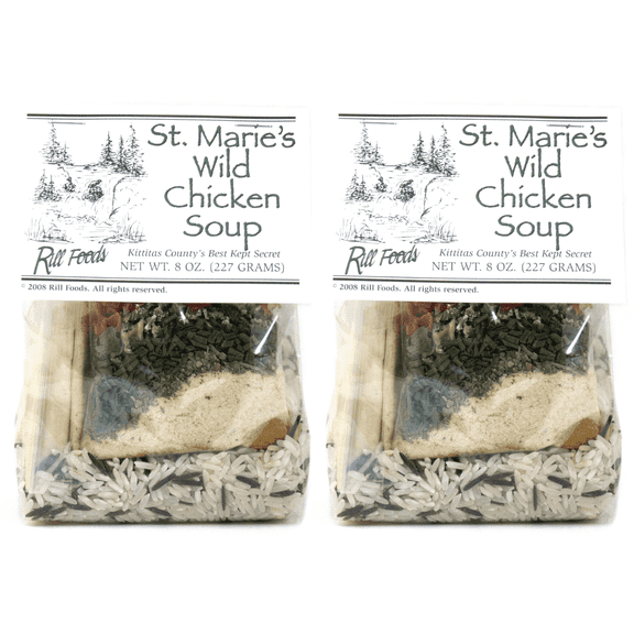 Rill Foods St. Marie's Wild Chicken Soup Mix 8 oz each (2-Pack)