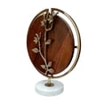 thumbnail image 3 of A&B Home Orion Flower Blossom Statuary with Marble Base - 6" x 14" x 16.5" - Brown/Gold/White, 3 of 3