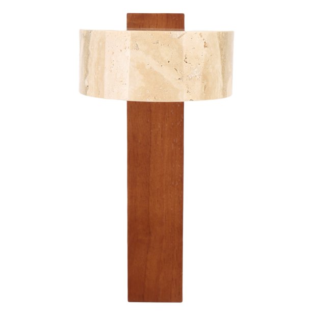 Luz de Pared Lideró A Montada, Lámpara de Apliques de Pared Rústica Con y Piedra para Leer