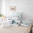 thumbnail image 6 of Homewish Daisy Flowers 7-Piece Twin Bedding Set - Botanical Spring Garden, 6 of 8