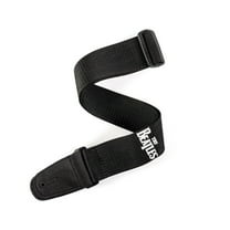 D'Addario - Planet Waves Beatles Guitar Strap Poly Black Logo