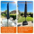 thumbnail image 5 of Patio Umbrella Covers Waterproof UV Resistant Heavy Duty Oxford Outdoor Umbrella Cover with Drawstring for Outdoor Garden Offset Parasol Market Easy On Off, 5 of 8
