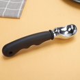 thumbnail image 2 of Ice Cream Scoop, Stainless Steel Ice Cream Scoop with Non-Slip Handle, 2 of 4