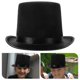 thumbnail image 4 of Sombrero de copa para niños, sombrero de mago pequeño, sombrero de Cosplay, disfraz de esmoquin para niño, decoración de sombrero de copa, 4 of 6