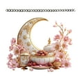 thumbnail image 1 of Colgante ,Adorno colgante de Ramadán con forma 2D,Letrero colgante para puerta de Eid Mubarak,islámico,musulmán,Letrero acrílico decorativo para pared,decoración para, 1 of 9