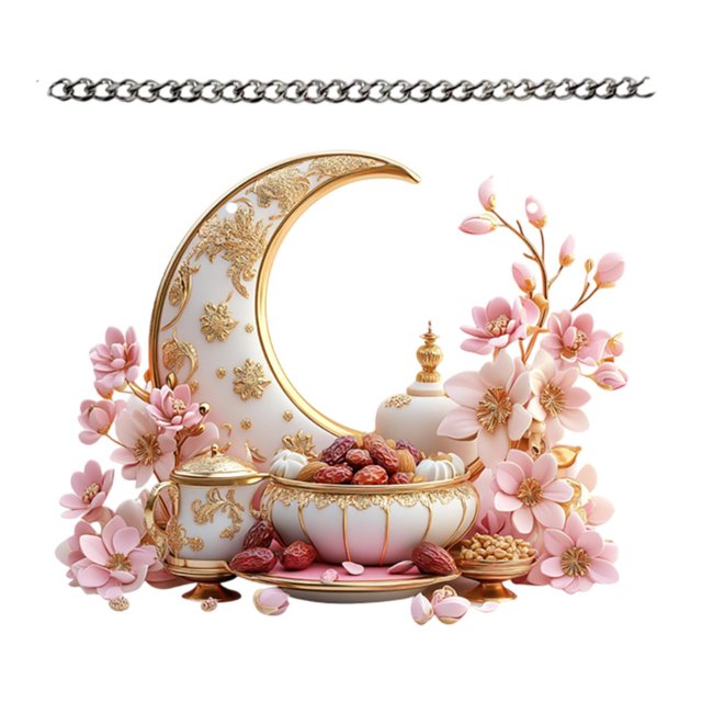 Colgante ,Adorno colgante de Ramadán con forma 2D,Letrero colgante para puerta de Eid Mubarak,islámico,musulmán,Letrero acrílico decorativo para pared,decoración para