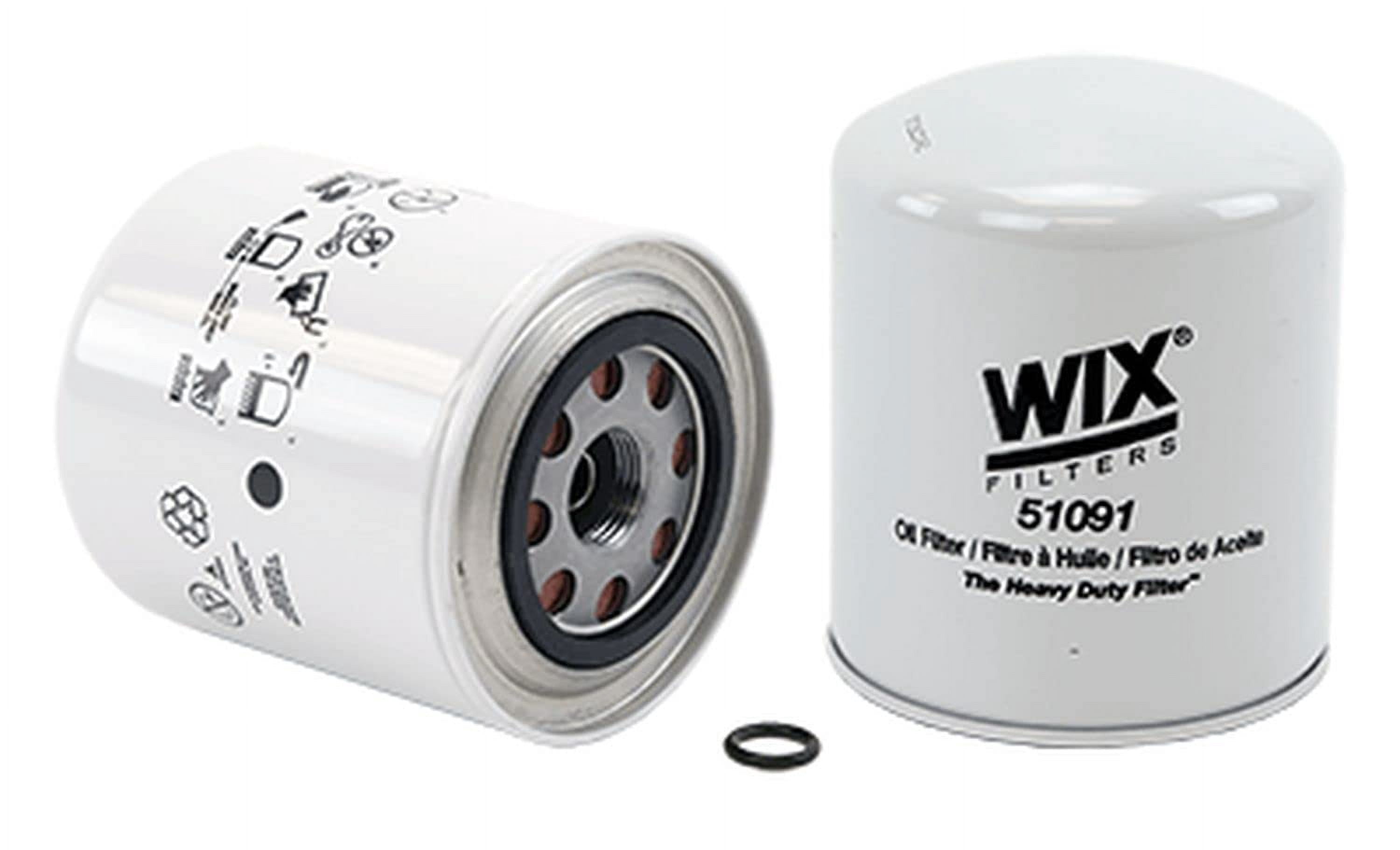 WIX Oil Filter 51091 Fits select: 1984-1987 ISUZU PUP, 1986-1987 ISUZU TROOPER