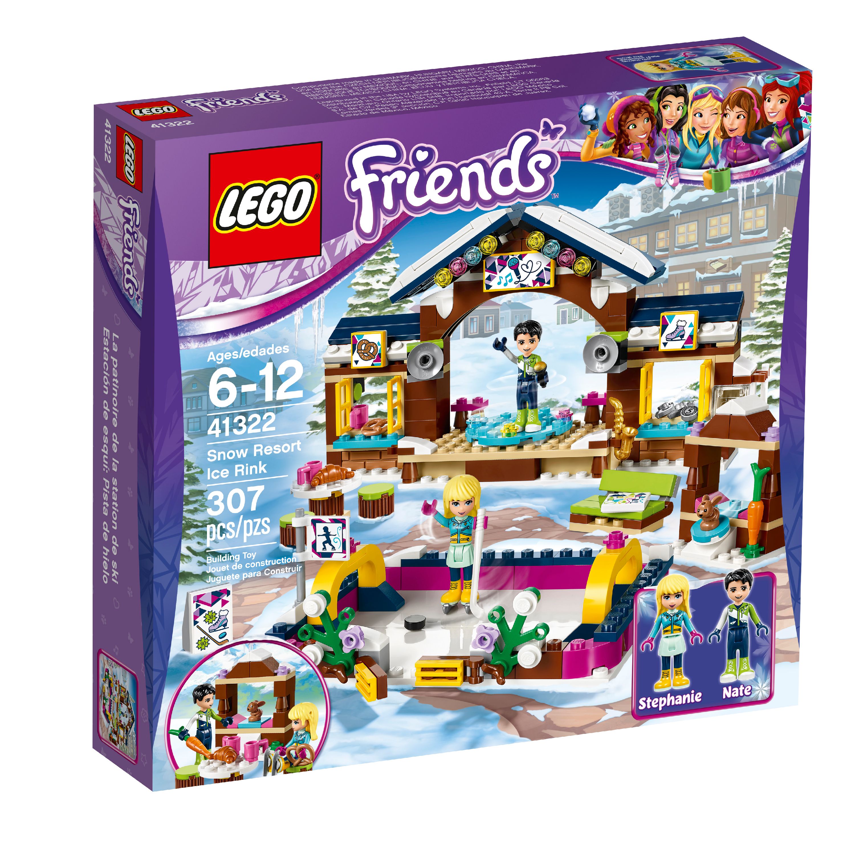 LEGO Friends Snow Resort Ice Rink 41322 (307 Pieces) - image 4 of 6