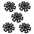 thumbnail image 3 of Gratier 3 Pcs Removable Snowflake Shape and 3 Pcs Replaceable Shoe Shape Antiskid Rubber Tips for Walk Camp Ski Foot Trekking Pole Hiking Poles Walking Sticks Replacedable Hiking Accessories, 3 of 6