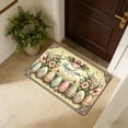 thumbnail image 5 of Honmine Easter Welcome Doormat, Absorbent Bunny Mat for Entryway, Indoor Outdoor Spring Decor, Home Doorstep Rug, 5 of 6