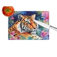 thumbnail image 4 of Bengal Tiger Glass Cutting Board Large 12 in x 15 in, 4 of 5