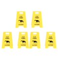 thumbnail image 1 of Cat Vomit Caution Signs Funny Multifunctional Obvious Pet Warning Sign Indoor Outdoor Decor, 1 of 7