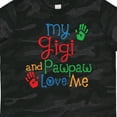 thumbnail image 4 of Inktastic My Gigi and Pawpaw Love Me Boys or Girls Toddler T-Shirt, 4 of 5