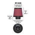 thumbnail image 6 of K&N Universal Clamp-On Engine Air Filter: Washable and Resuable: Round Tapered; 6 in (152 mm) Flange ID; 6 in (152 mm) Height; 7.5 in (191 mm) Base; 4.5 in (114 mm) Top , RF-1048, 6 of 7