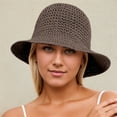 thumbnail image 2 of Sombrero plegable ligero y transpirable para mujer: sombrero de pescador con protección UV para actividades al aire libre, 2 of 6