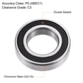 thumbnail image 4 of Uxcell 30x55x13mm 6006-2RS Deep Groove Ball Bearings Double Sealed Chrome Steel 4 Pack, 4 of 4