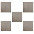 thumbnail image 1 of Furnish My Place Modern Plush Solid Beige Color Rug - Pets and Kids Friendly Rug, Indoor/Outdoor Mat, Area Rugs Great for Kids, Pets, Event, Living Room, Made in USA, 3' x 3' Square - Set of 5, 1 of 10
