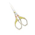 thumbnail image 2 of Retro Scissors Stainless Steel Art Lines Style Retro Scissors Sewing Supplies Cross Stitch Accessory Embroidery Cutter for Household Shop Office Silver, 2 of 7