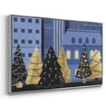 thumbnail image 3 of Holiday Night Collection A - Framed Gallery Wrapped Holiday Canvas - 27 x 41 - Silver Frame, 3 of 8