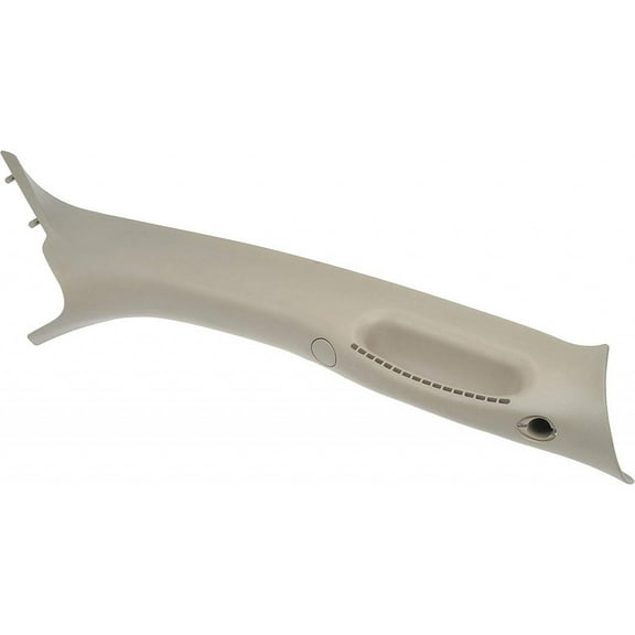 KarParts360 For Dodge Ram 4500/5500 2008 2009 2010 A-Pillar Trim Panel | Plastic Material | Clip On and Screw Attachment Method | Beige Color | Replacement For 1TE74BD1AA, 1TE74TL2AA