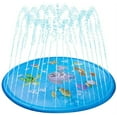 thumbnail image 4 of Splash Pad Sprinkler for Kids 68" Splash Play Mat Outdoor Water Toys Inflatable Splash Pad, 4 of 4