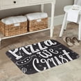 thumbnail image 7 of Pofeuu In Pizza We Crust Art Print Flannel Doormats Rug16"x24"Rug Washable Doormats Indoor Outdoor Rugs for Layered Front Door Mats, Porch, Kitchen, Entryway, 7 of 7
