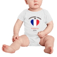 thumbnail image 2 of Everyone Loves an French Girl Baby Bodysuit Newborn Clothes Outfits (White, 0-3 Months), 2 of 5